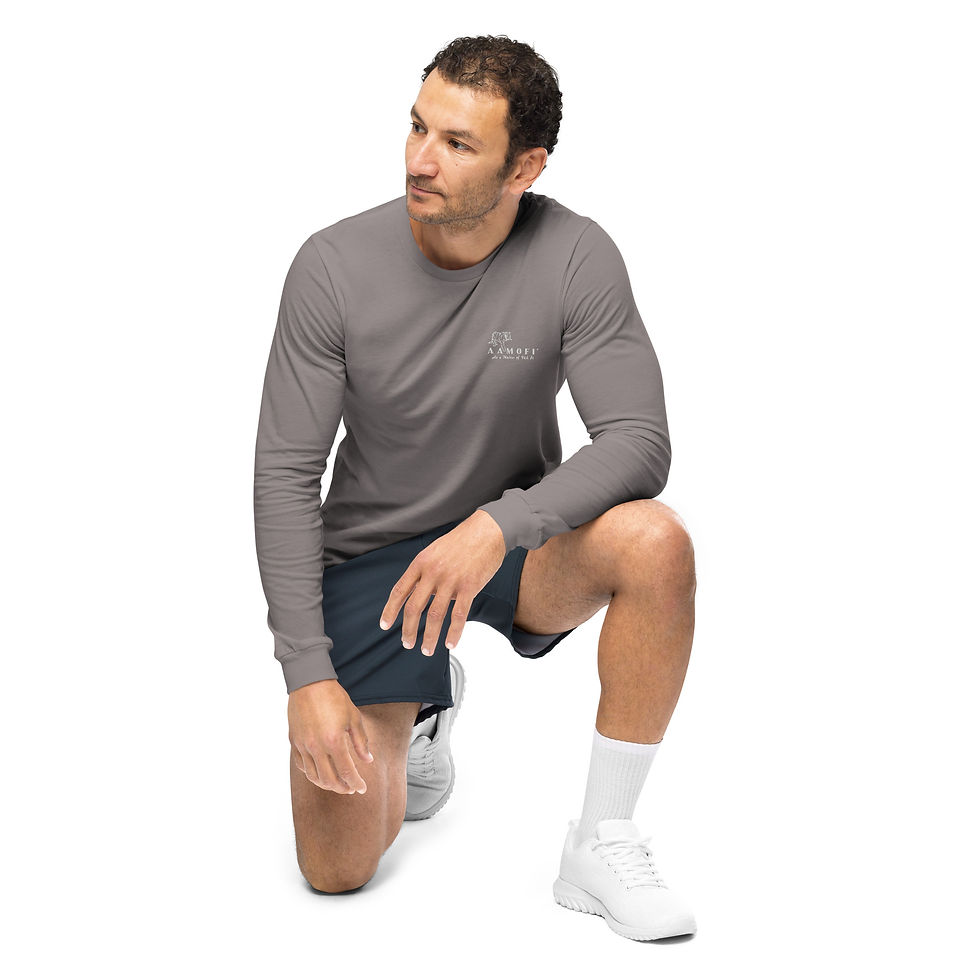 Thumbnail: AAMOFI unisex long sleeve tee