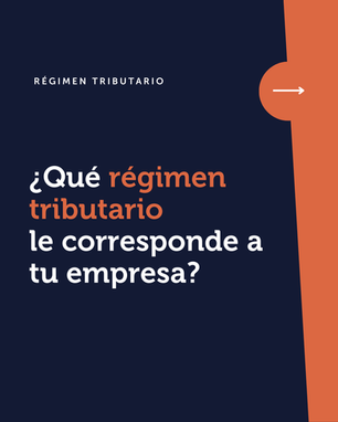 Régimen tributario