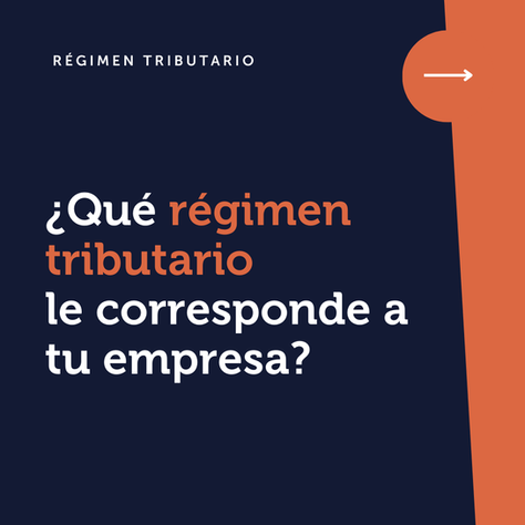 Régimen tributario