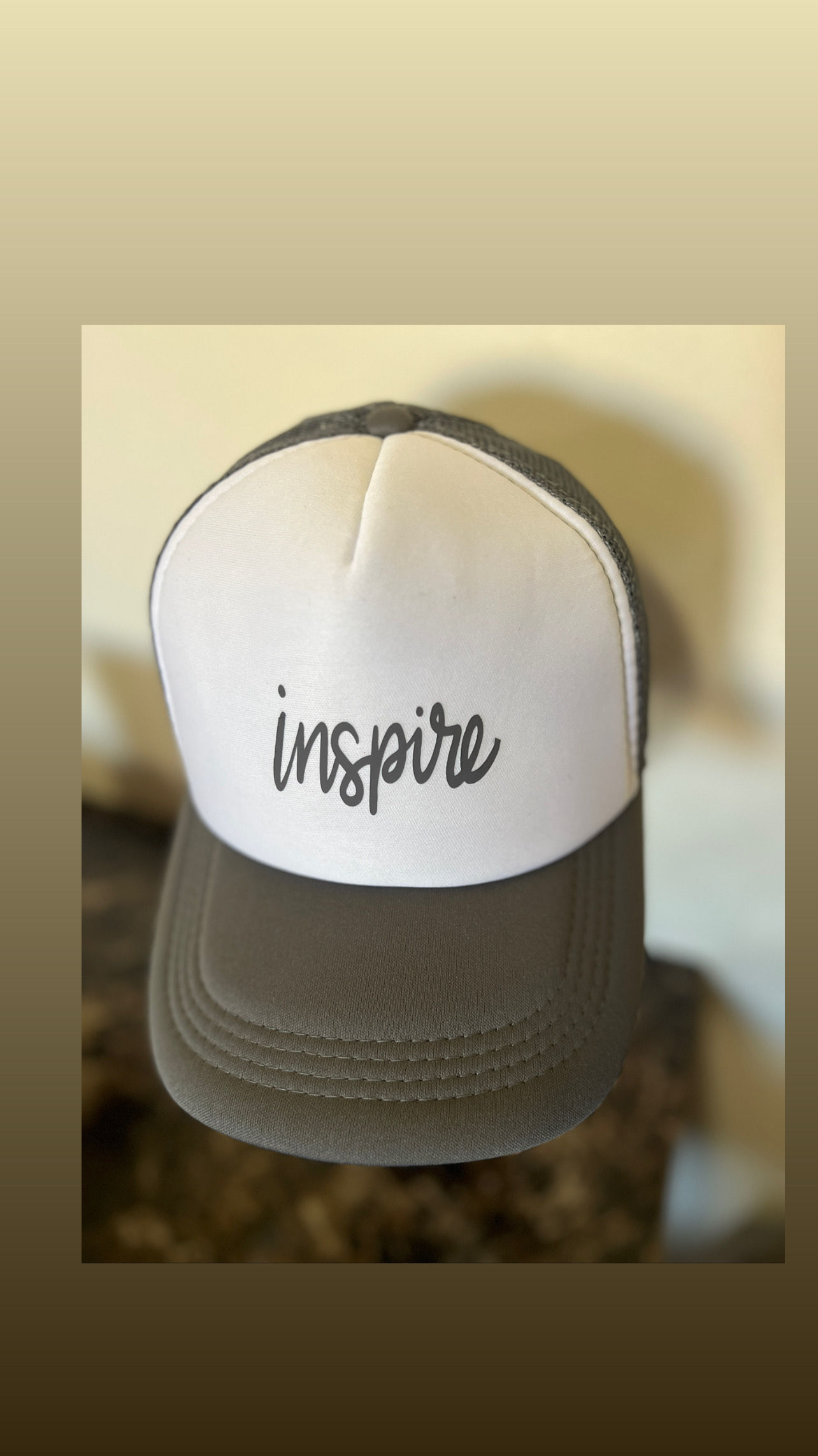 Inspire trucker hat 