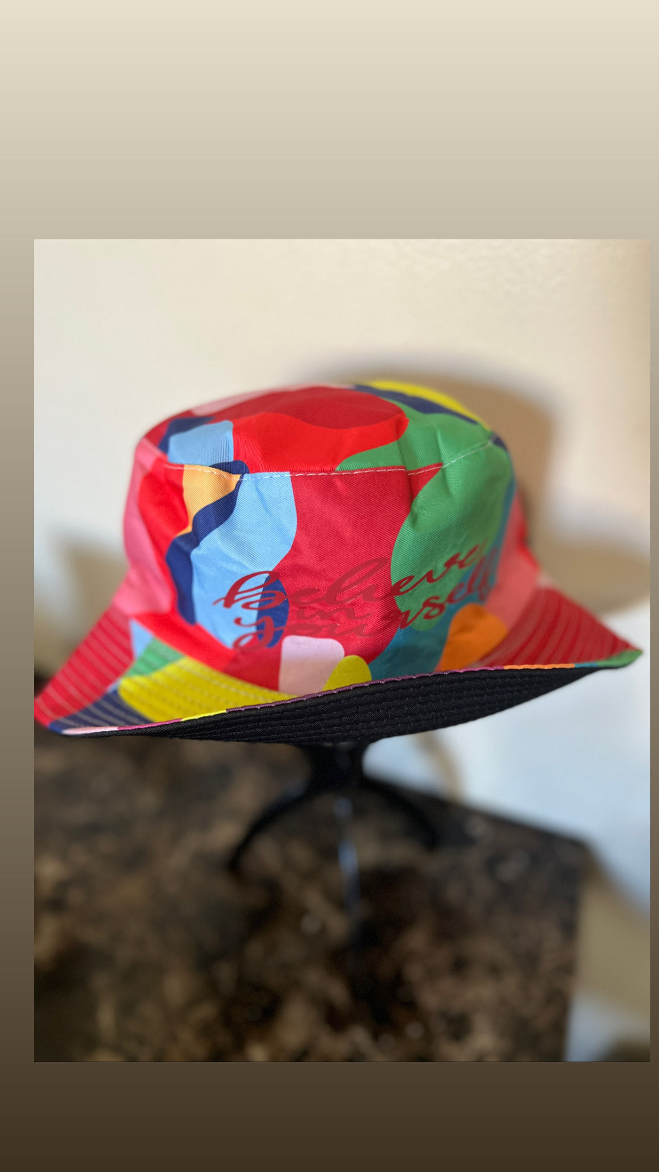 Believe In yourself bucket hat 
