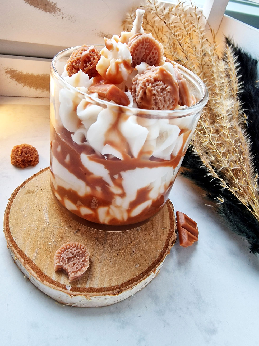 Miniaturbild: Karamell Eiskaffee Kerze