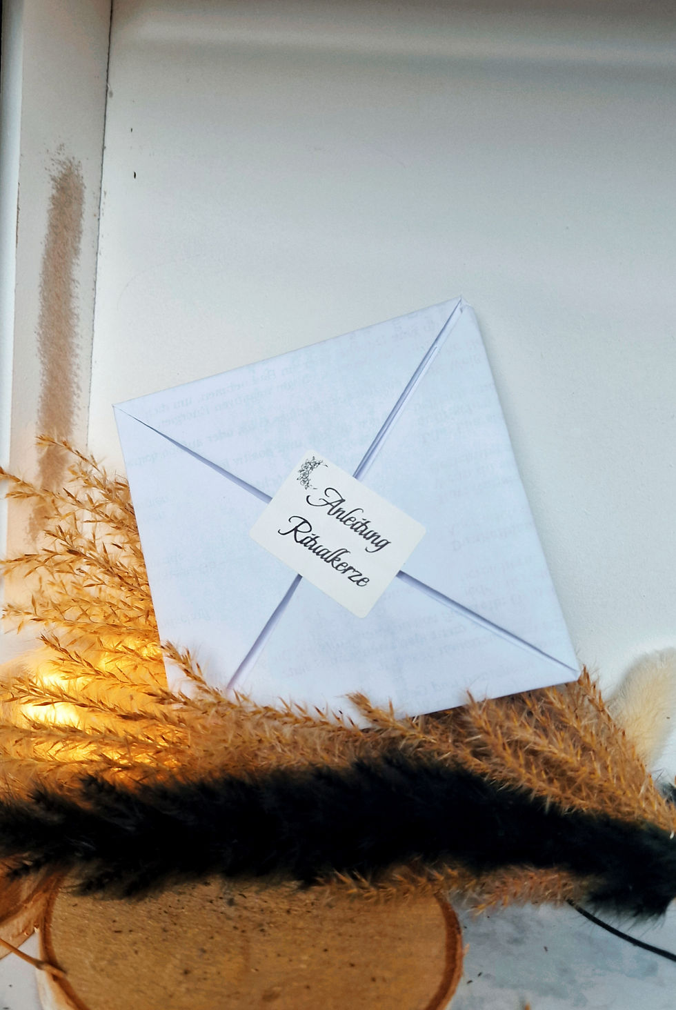 Miniaturbild: Ritualkerze Weiß Salbei 