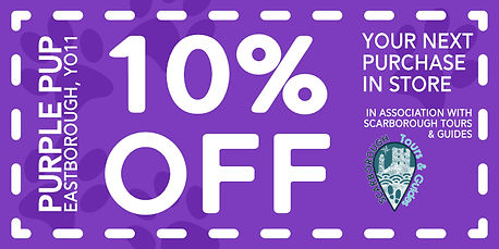 Purple Pup Discount Scarborough Dog Friendly