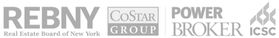 rebny logo, Costar Power Broker & ICSC