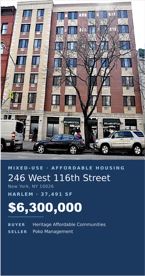 246 West 116th Street, New York, NY, 10026