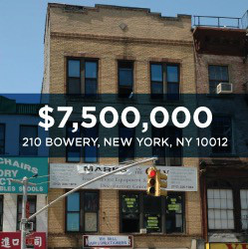 210 Bowery, New York, NY, 10012