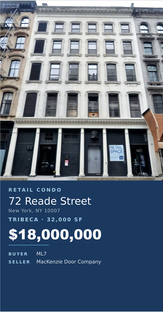 72 Reade Street, New York, NY, 10007 