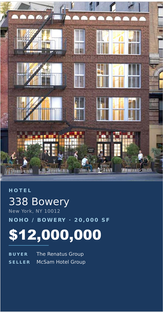 338 Bowery, New York, NY, 10012