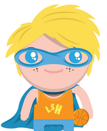 Basketball character for Little Sports Australia