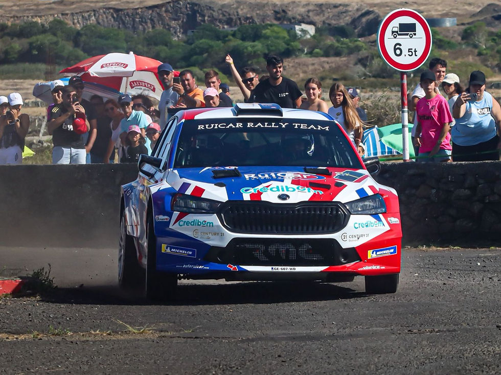 Rui Borges/Fernando Braga (Skoda Fabia RS N5). Fotografia Criativity Island/Mário Bettencourt