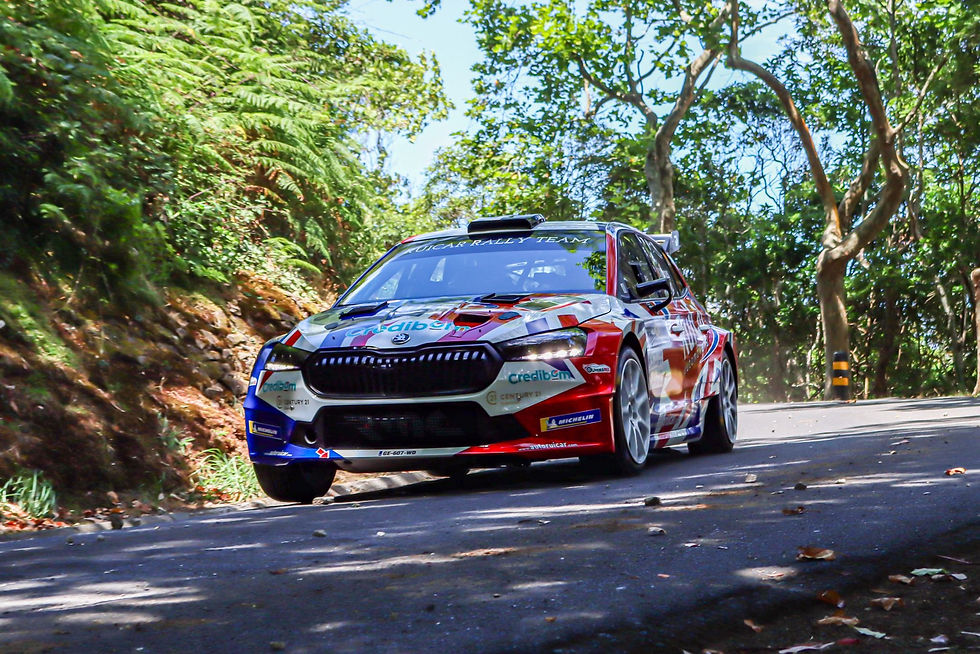 Rui Borges/Fernando Braga (Skoda Fabia N5). Fotografia Criativity Island/Mário Bettencourt