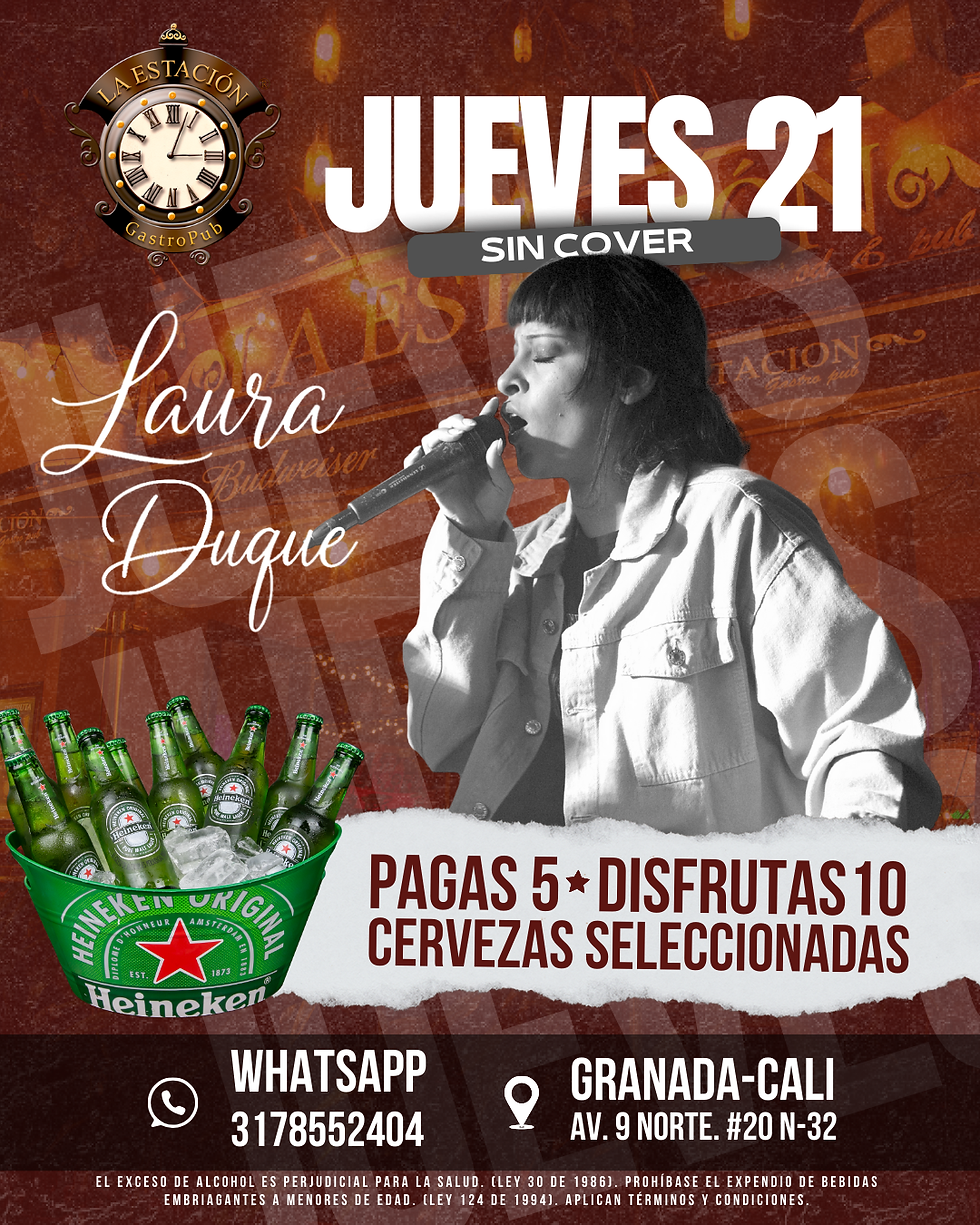 JUEVES LAURA DUQUE EN VIVO