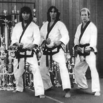 My first instructors in marta arts Hank Farrah, Walt Bone and Richard Jenkens
