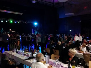 Ambiance très festive pour le réveillon