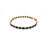Thumbnail: 14K Yellow Gold Oval Sapphire & Diamond Tennis Bracelet/Gift For Anniversary