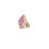 Thumbnail: 14K Rose Gold Earrings with Pink Sapphires and Diamonds