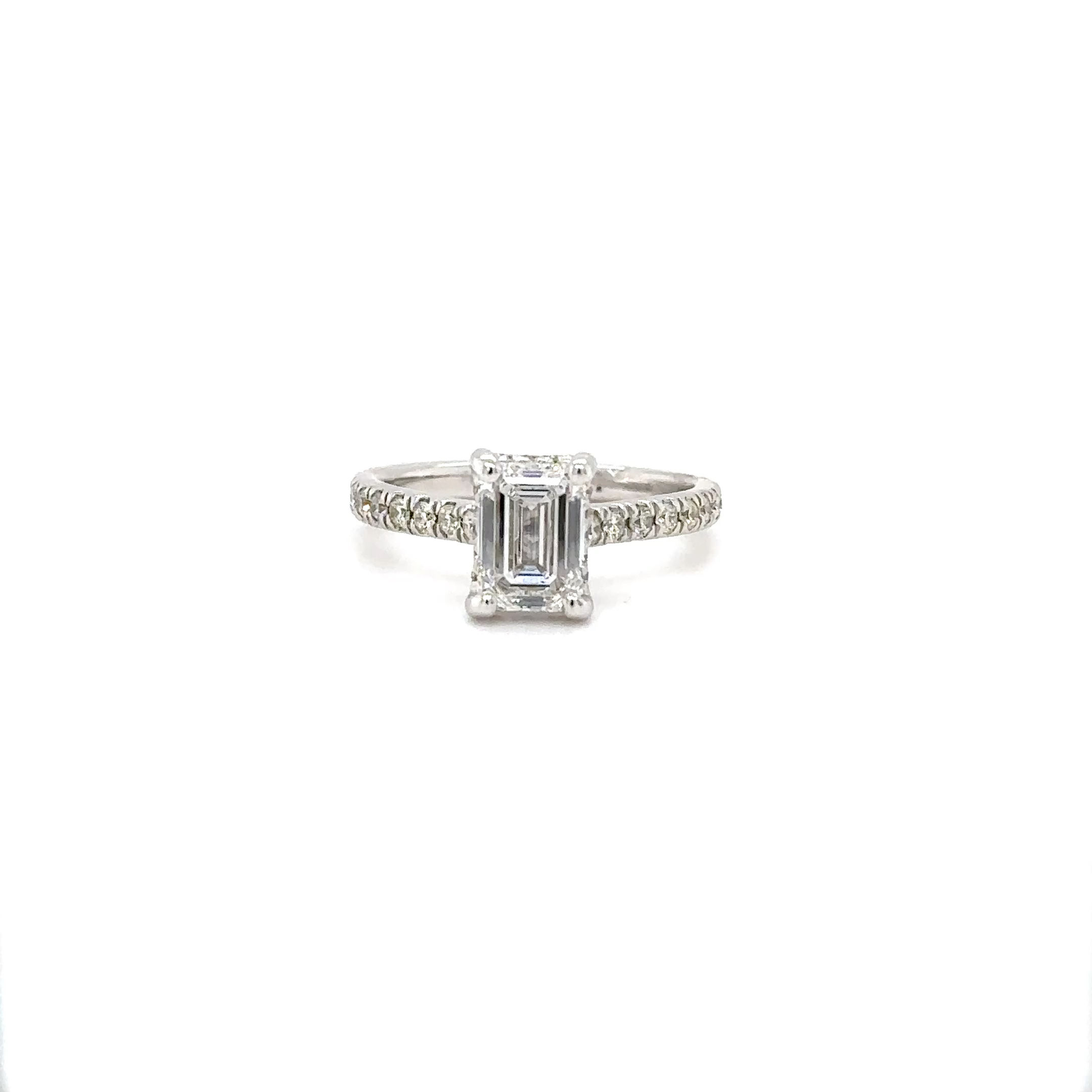 The Icy Pear: 1.55ct Lab Grown Diamond & Halo Ring/ Engagement Ring For The Day