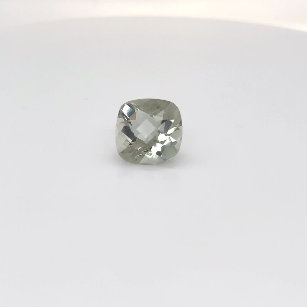 Thumbnail: Cushion Cut Green Amethyst
