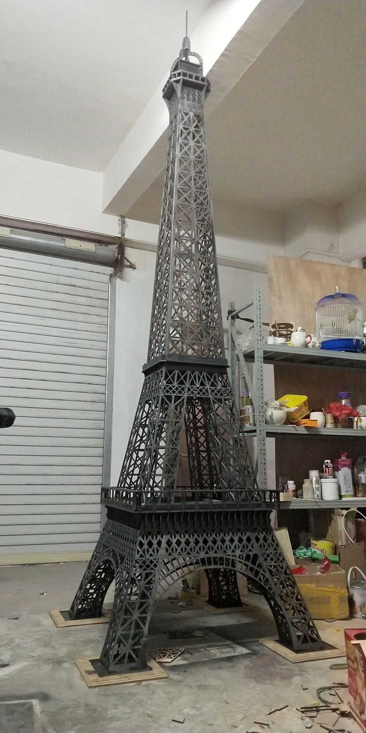 Miniatura: Vetor DXF Torre eiffel 098