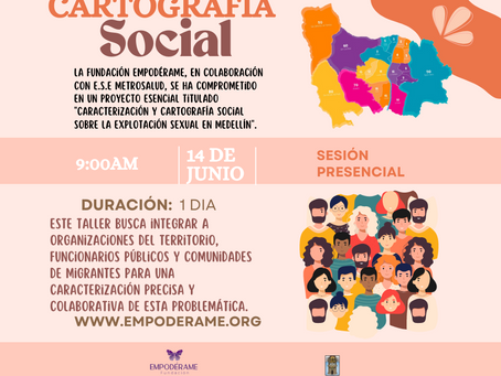 Invitación al Taller de Cartografía Social sobre la Explotación Sexual en Medellín