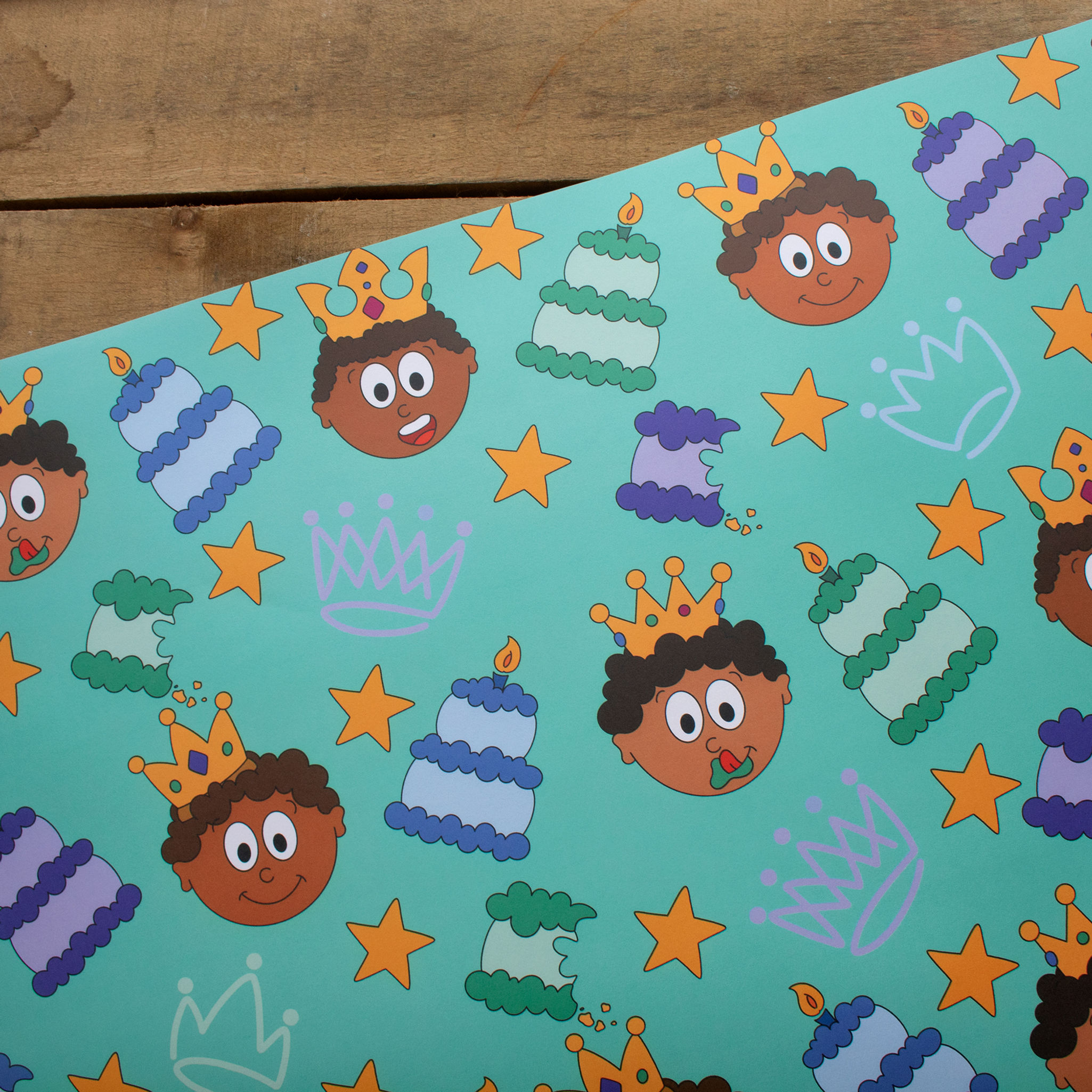 Birthday Prince Wrapping