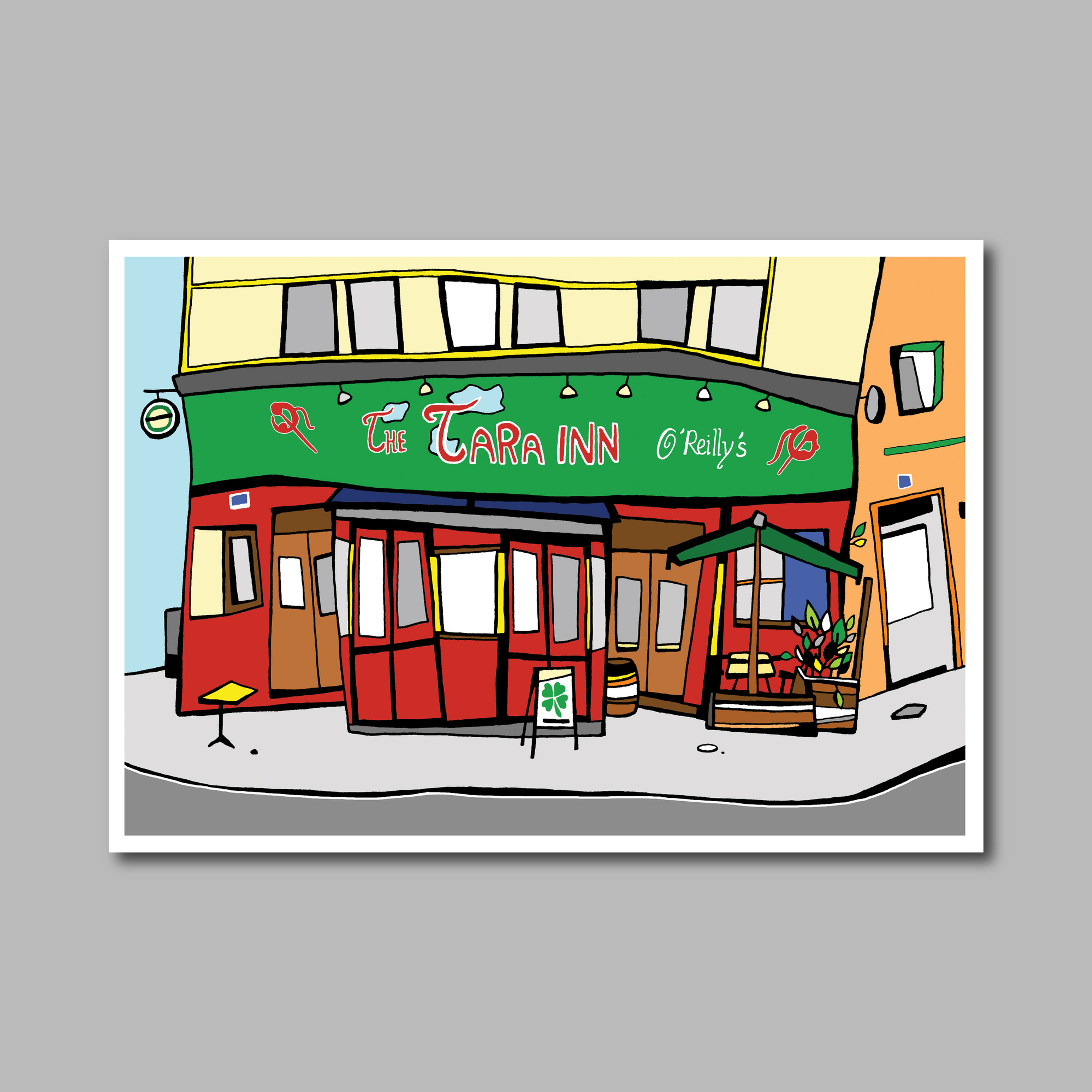 CARTE POSTALE - THE TARA INN - BREST