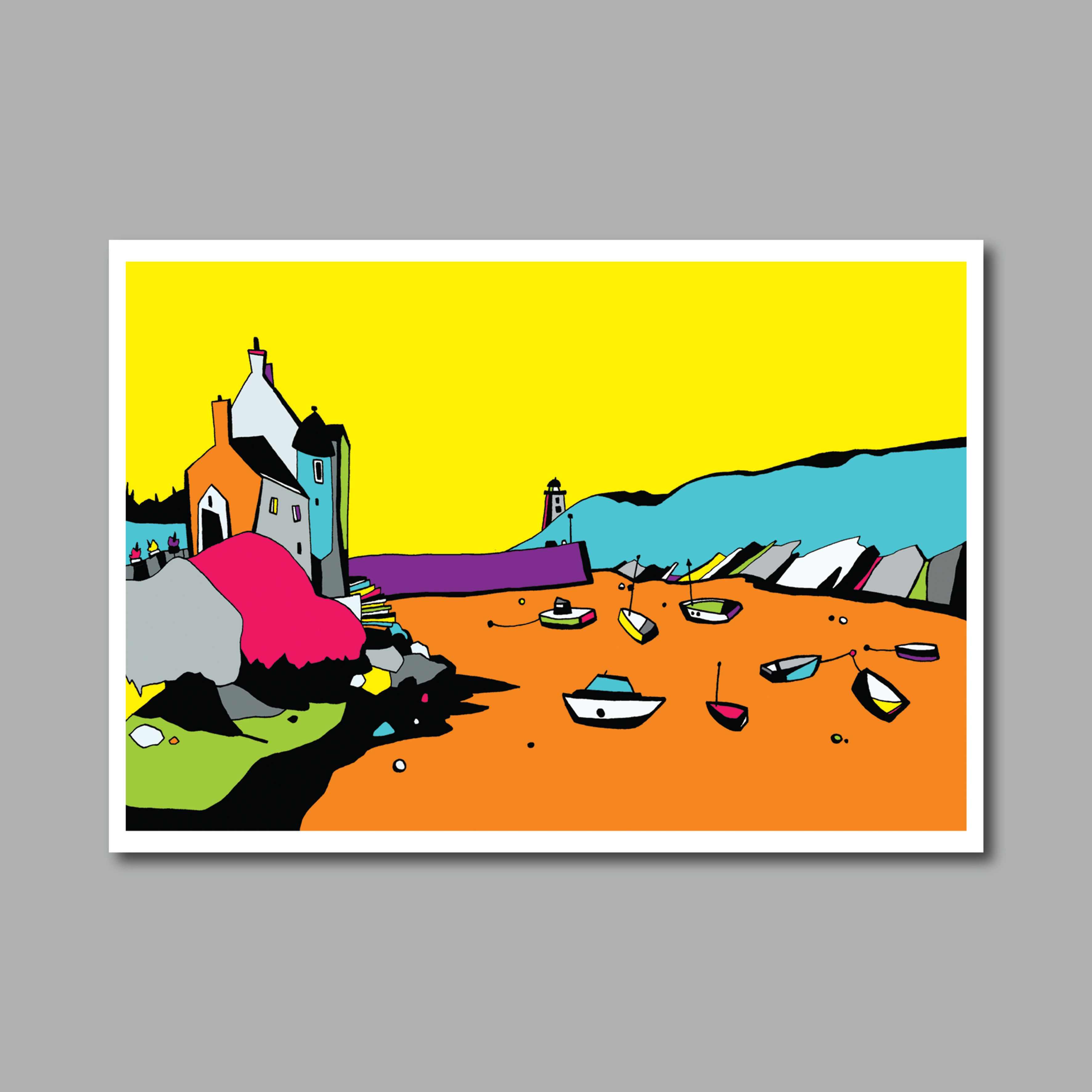 CARTE POSTALE - PORT DU CONQUET