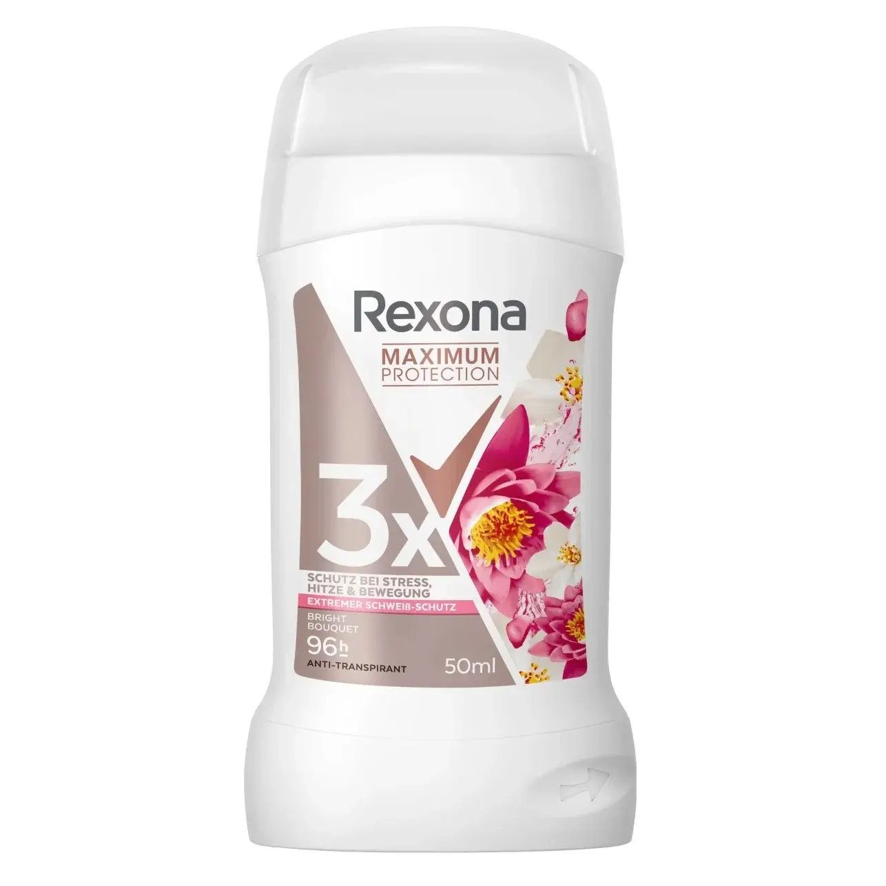 Rexona Déodorant Stick Anti Transpirant Protection Maximale 50ml