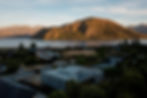 landscape shot of Penrith Peaks with mountains