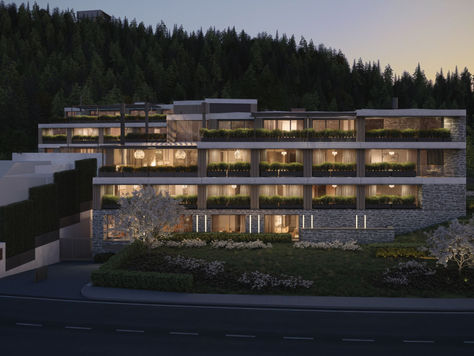 landscape shot of roki hotel