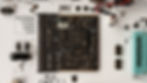 The FPGA board sitting inside a Commodore 64 Ultimate.