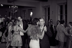 Dancing at wedding