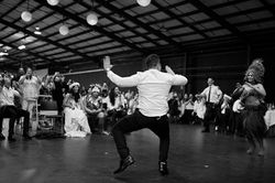 groom dancing