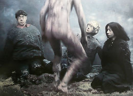 Le Golem 170 / 120 cm, ayryl on canvas, 2008.