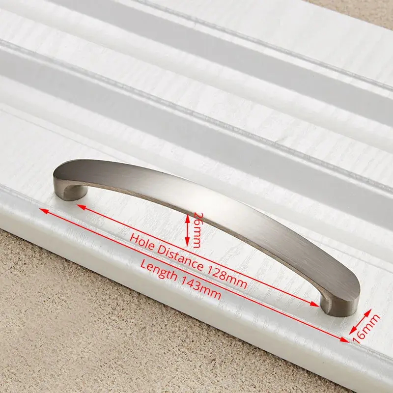 Thumbnail: Aluminum Alloy Modern Furniture Handle