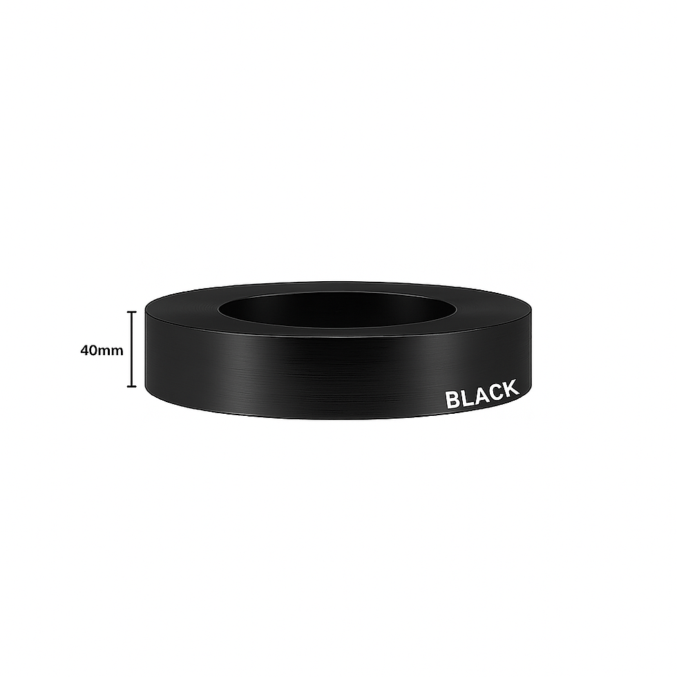 Thumbnail: Black Self Adhesive PVC Strips in 7 Sizes
