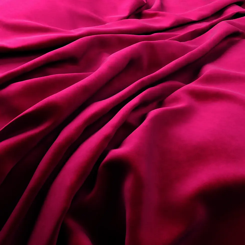 Plush velvet upholstery fabric in oxblood