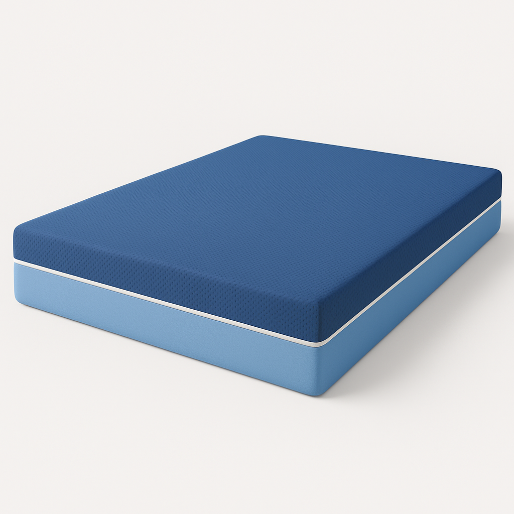 Double Mattress Memory Foam With Blue Foam