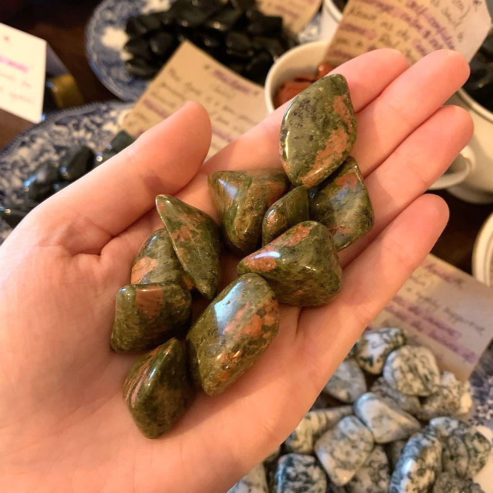 Unakite Tumblestone (South Africa)