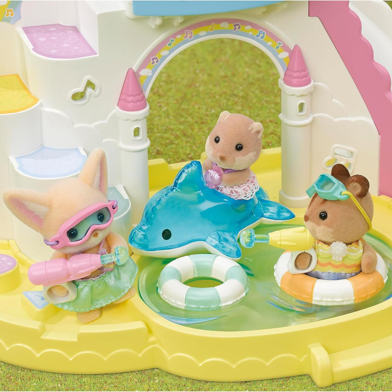 Sylvanian Families Nursery Friends - Pool Fun Trio