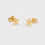 Thumbnail: Gold Plated Star Earrings by KUKU