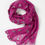 Thumbnail: Purple Signature Animal Print Scarf by Fable England