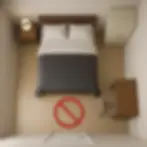 Door directly aligned with door is wrong