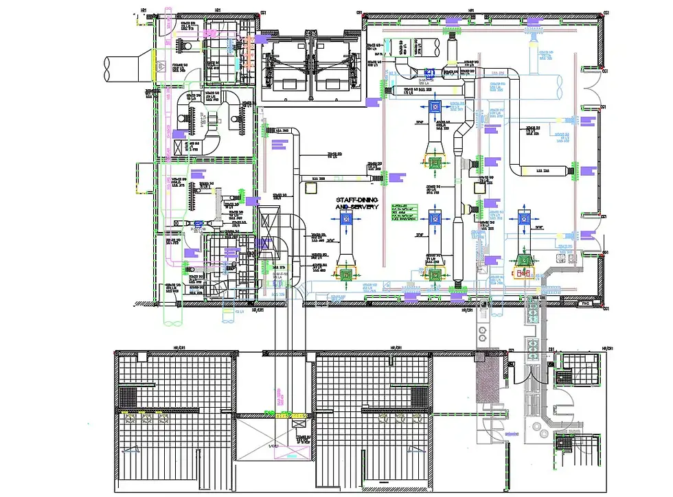 HVAC Drawing | Image Source- Monarch Innovation
