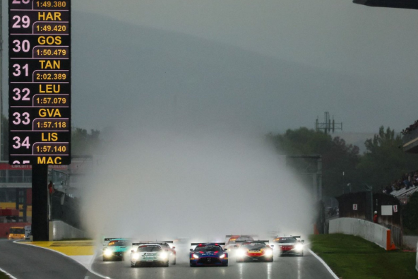 Emil Frey Racing wins Chaotic Barcelona Finale