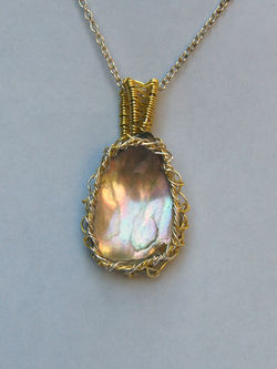 Netted Abalone Brass