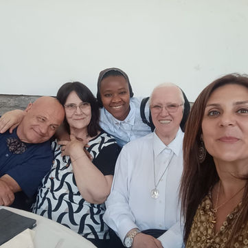 Festa dos 50 anos de matrimônio do casal amigo da congregação