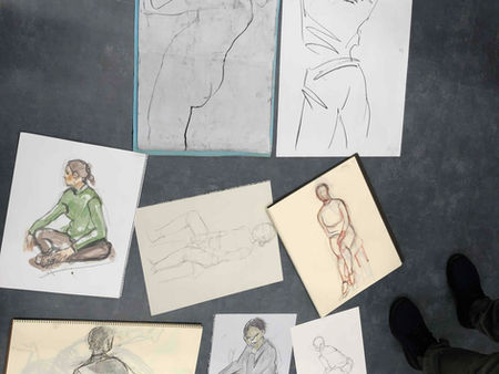 12月17日(水)「初級・人物クロッキー練習会」