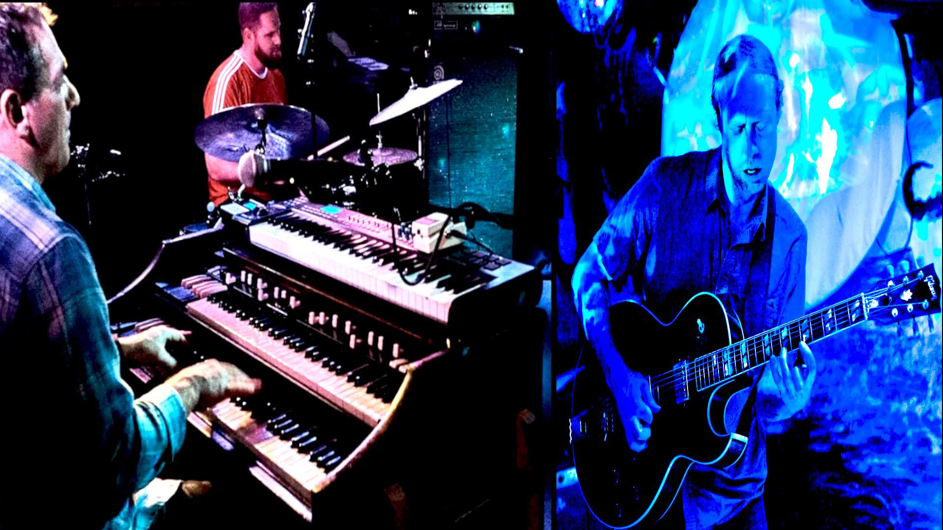 Joe Doria, Andy Coe, & Grant Schroff. artwork from Sea Monster Lounge